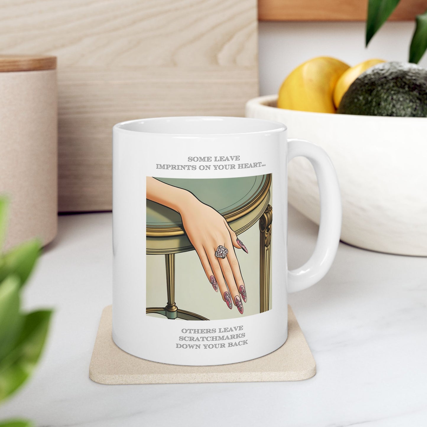 Hot Sips "Nails" Mug - 11oz