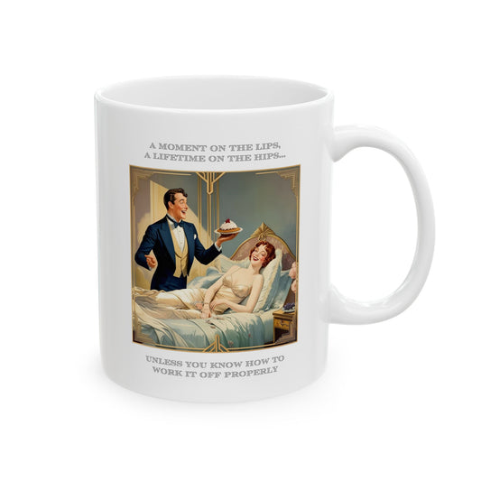 Hot Sips "Lips or Hips" Mug - 11oz