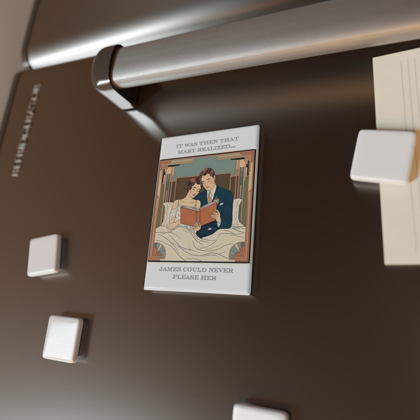 Humor Magnet - "Never Please Her" - Fun Décor for Friends