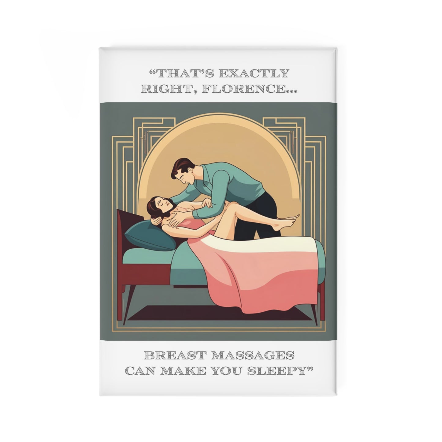 Attraction Magnet - "Sleepy" - Fun Décor for Friends