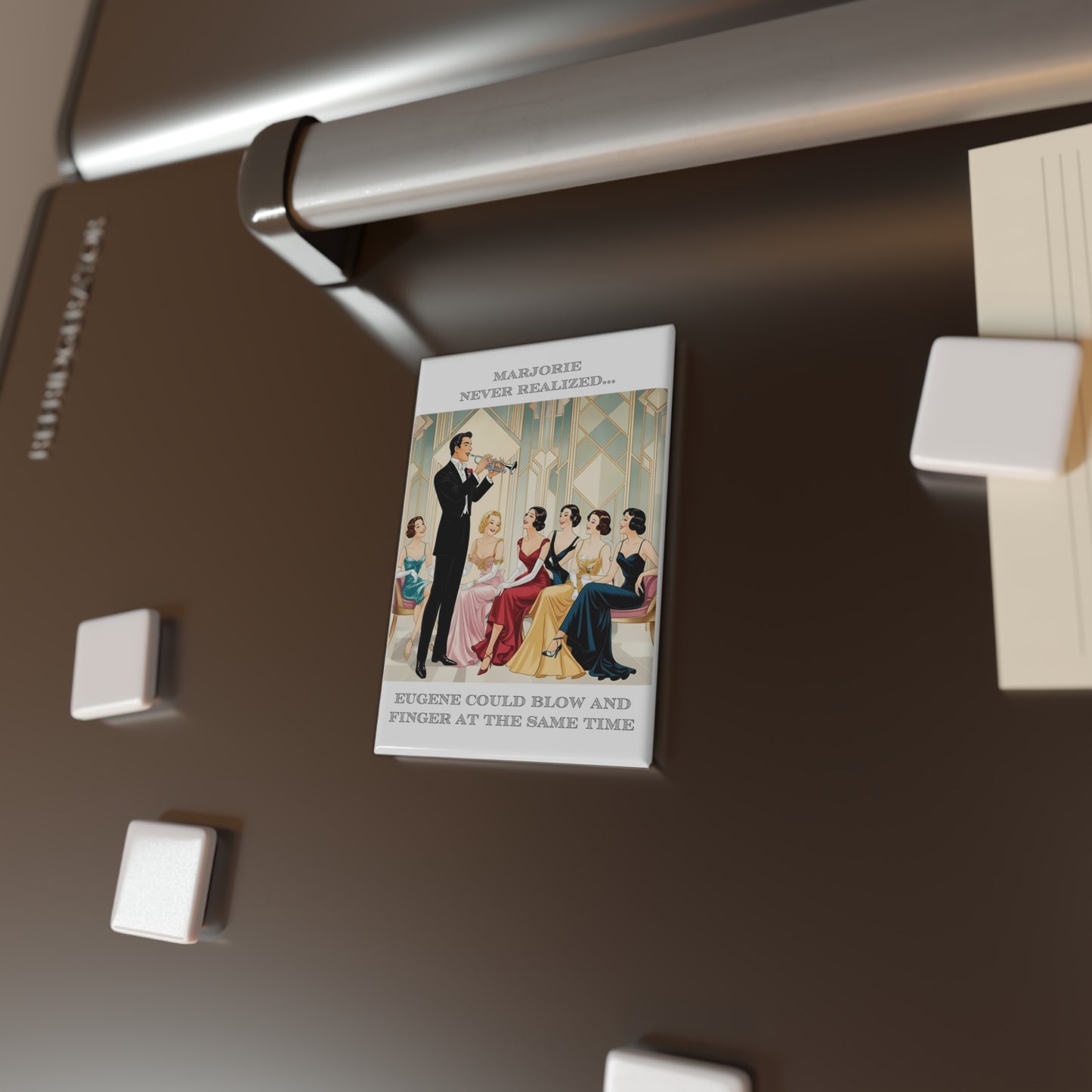 Attraction Magnet - "At the Same Time" - Fun Décor for Friends