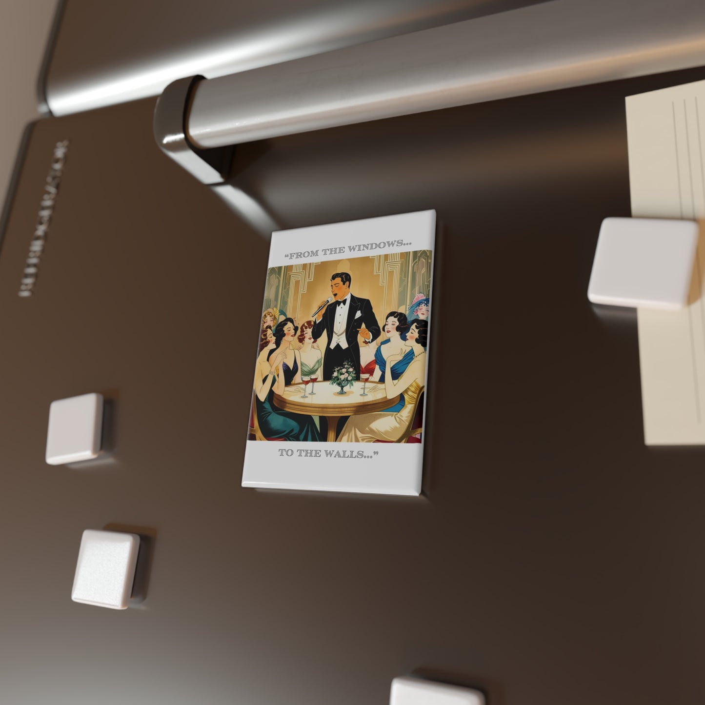 Humor Magnet - "The Windows" - Fun Décor for Friends