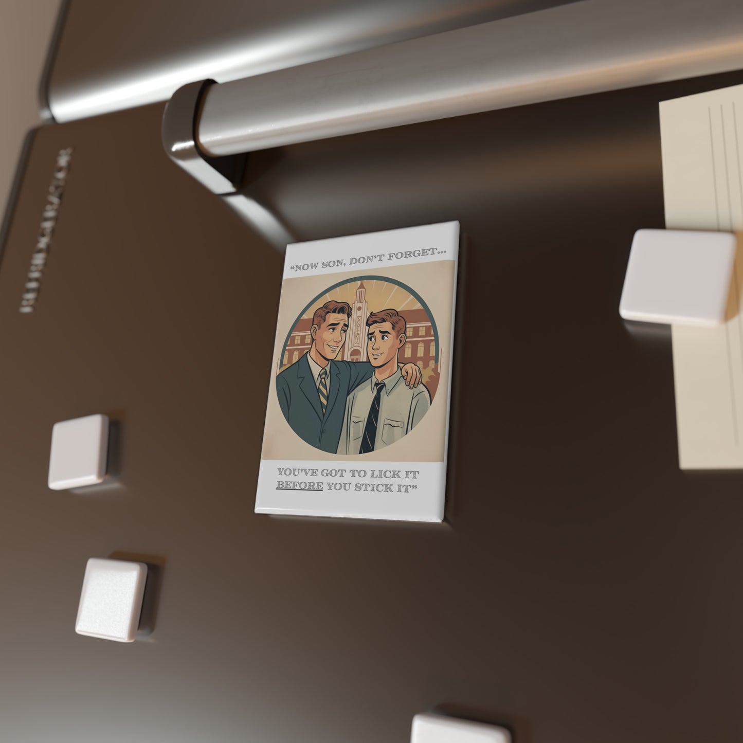 Humor Magnet - "Don't Forget" - Fun Décor that Sticks