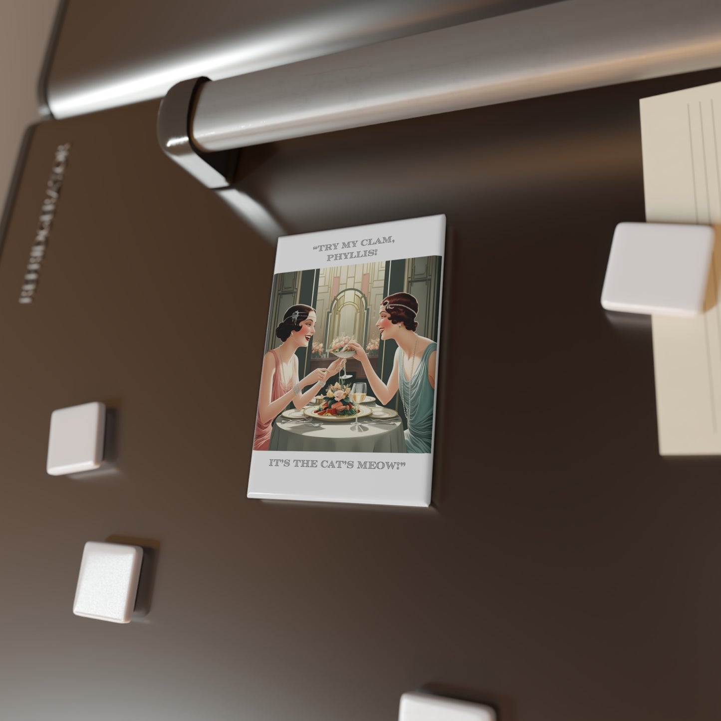 Attraction Magnet - "Cat's Meow" - Fun Décor that Sticks