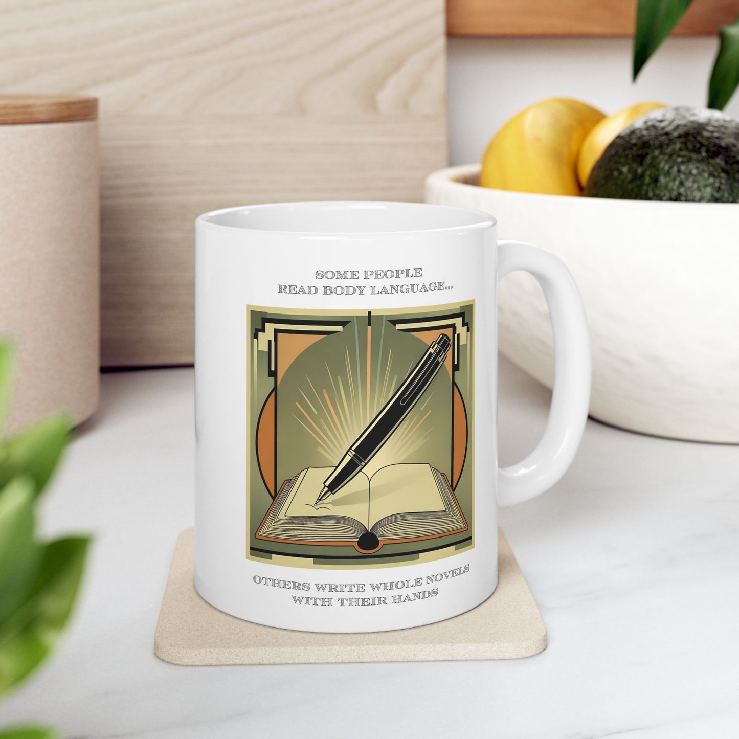 Hot Sips "Write Novels" Mug - 11oz
