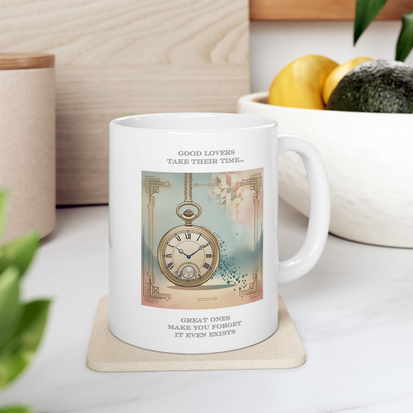 Hot Sips "Time" Mug - 11oz