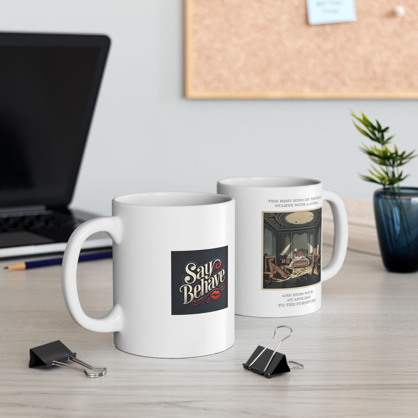 Hot Sips "Apology" Mug - 11oz