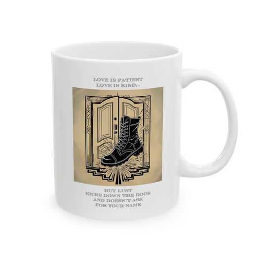 Hot Sips "Kicks Down the Door" Mug - 11oz