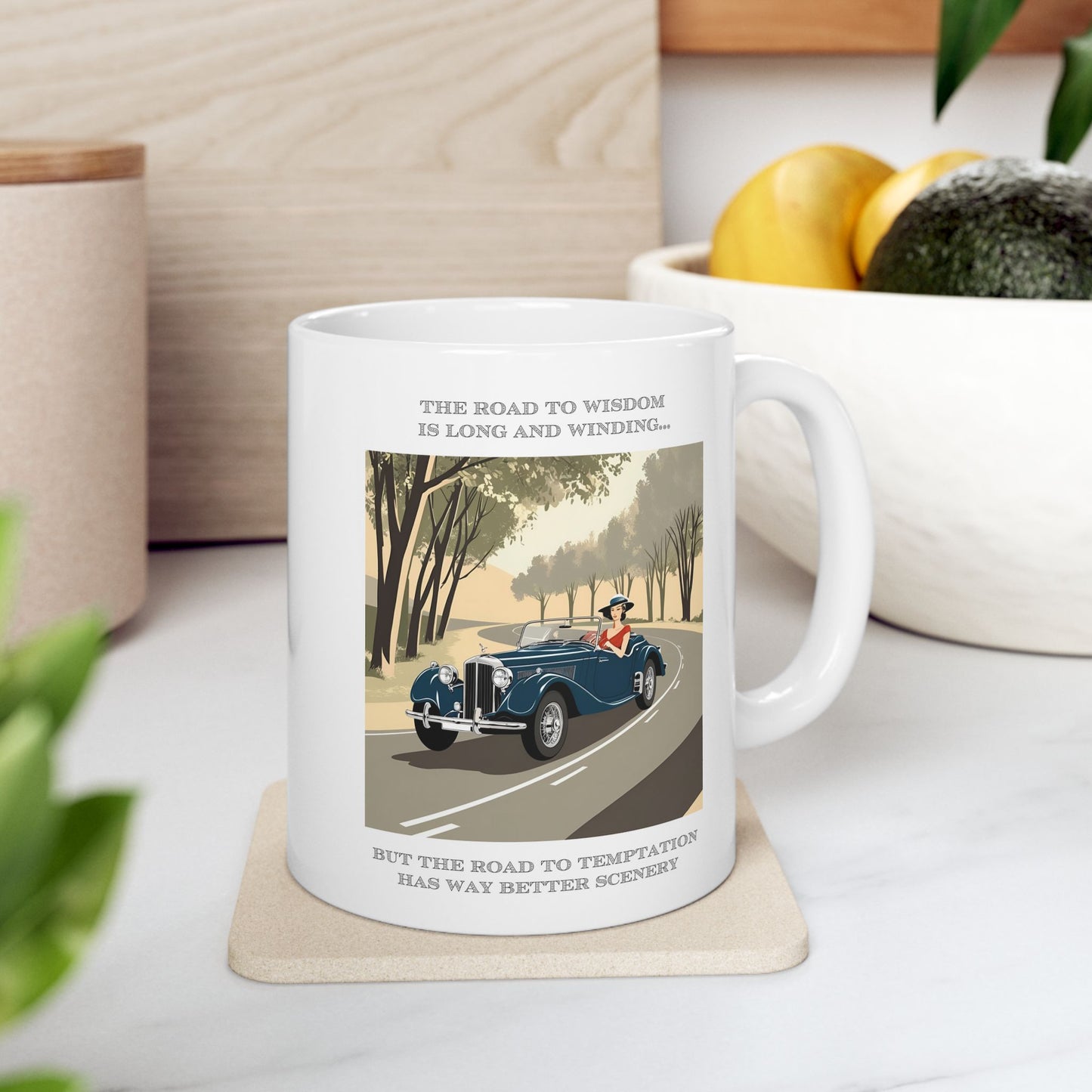 Hot Sips "Road to Wisdom" Mug - 11oz