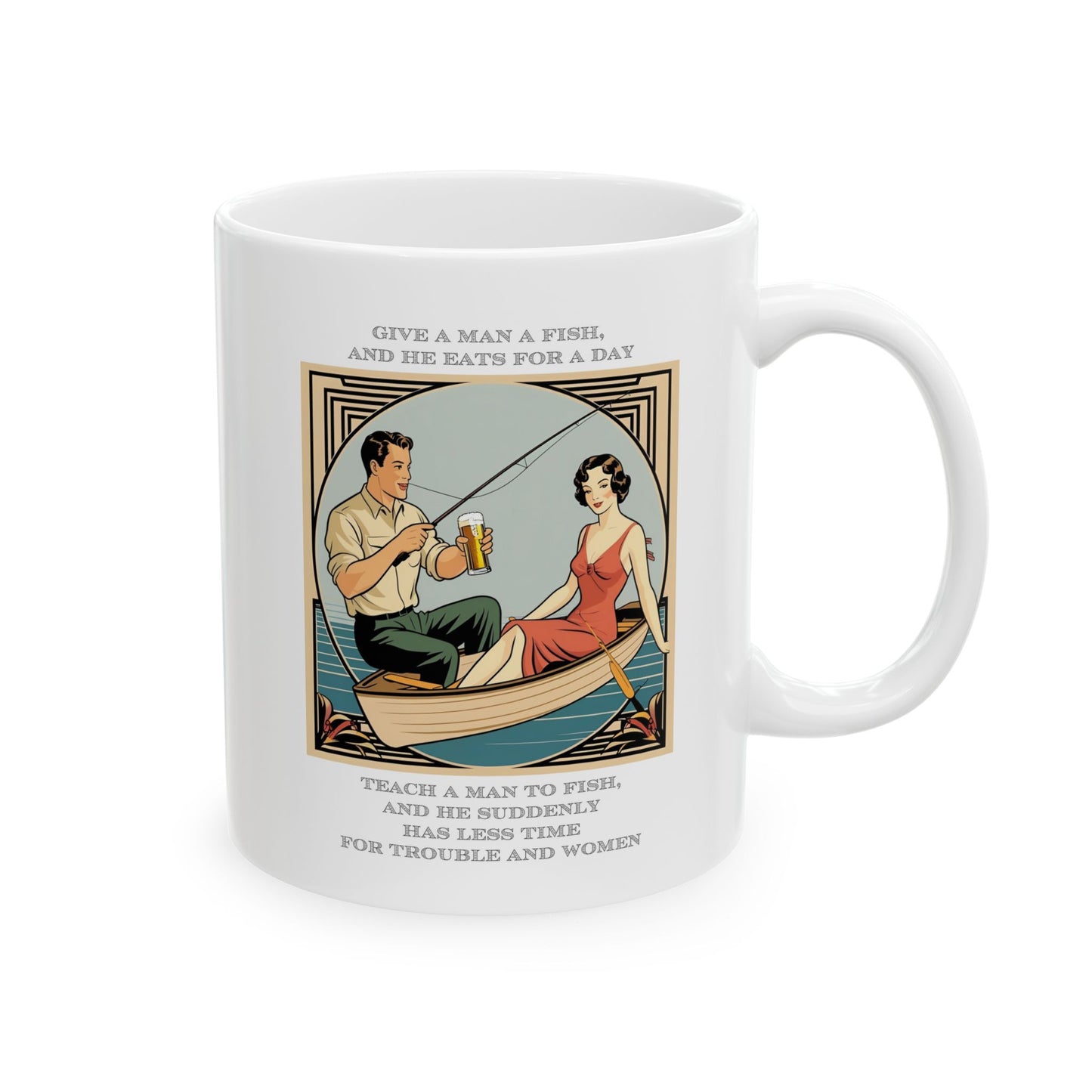 Hot Sips "Trouble & Women" Mug - 11oz