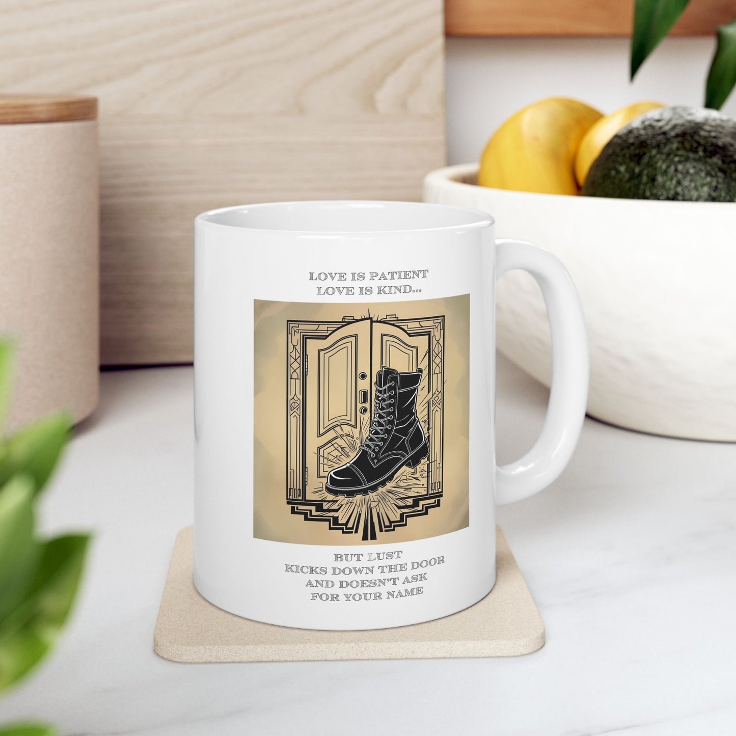 Hot Sips "Kicks Down the Door" Mug - 11oz