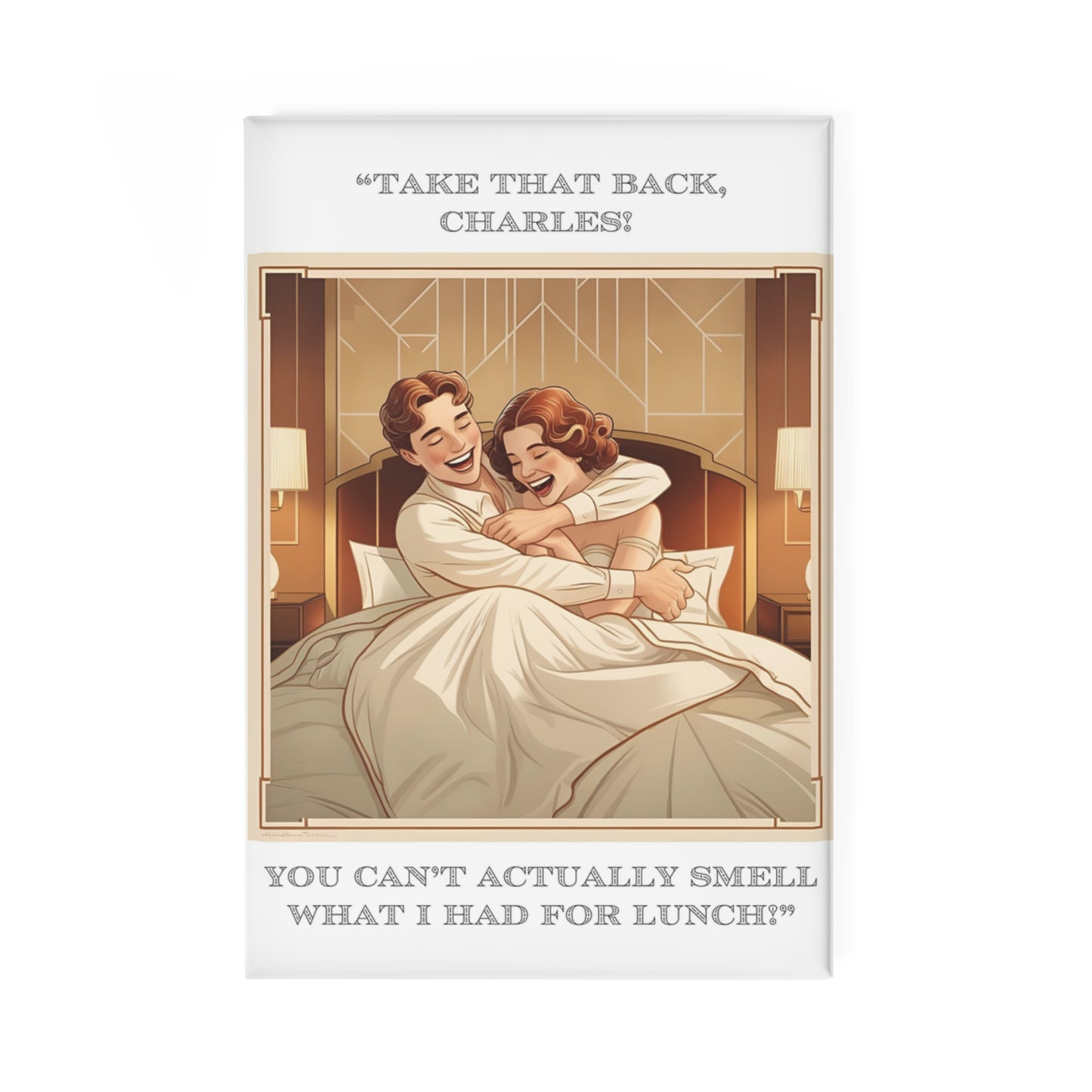 Humor Magnet - "What I Had For Lunch" - Fun Décor for Friends