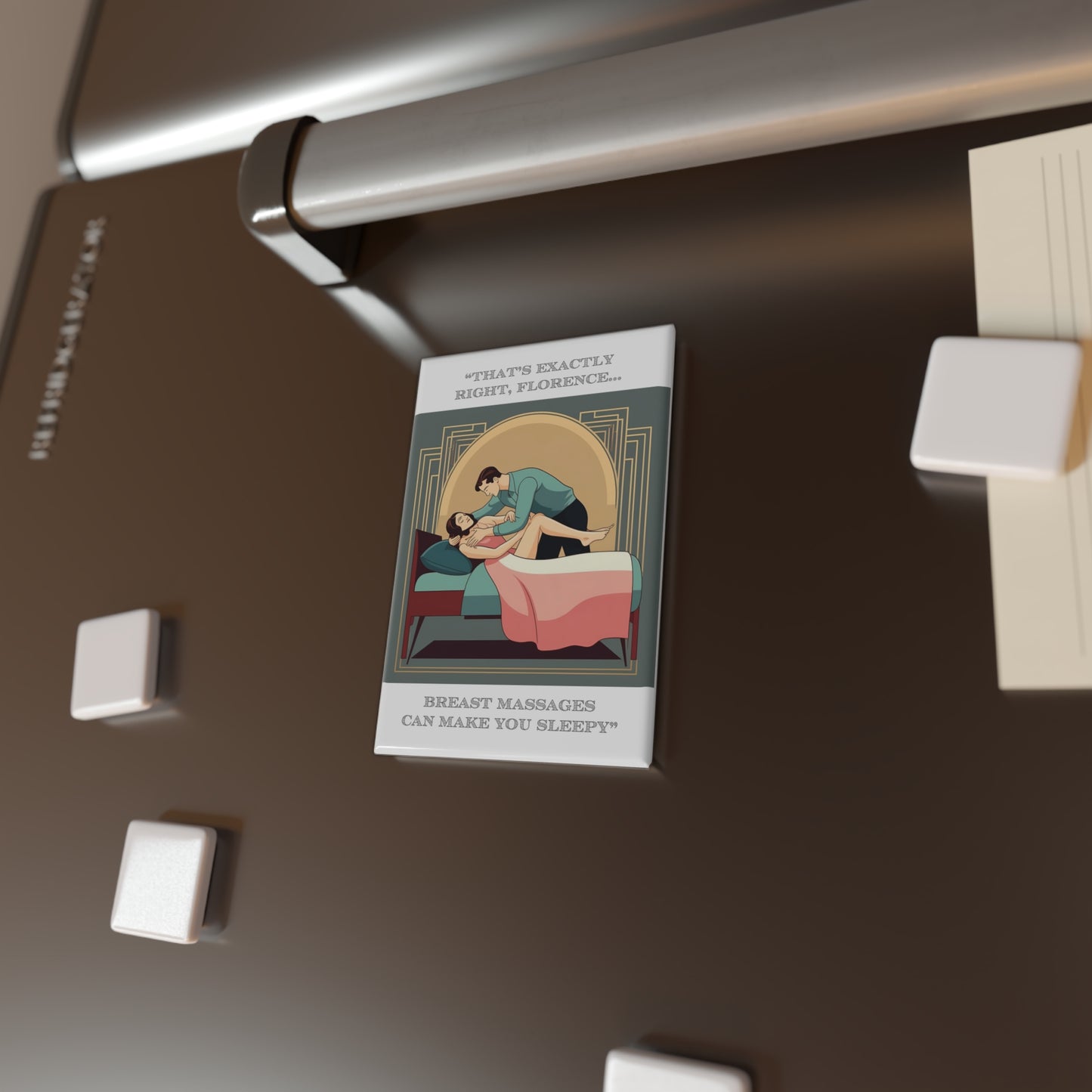 Attraction Magnet - "Sleepy" - Fun Décor for Friends