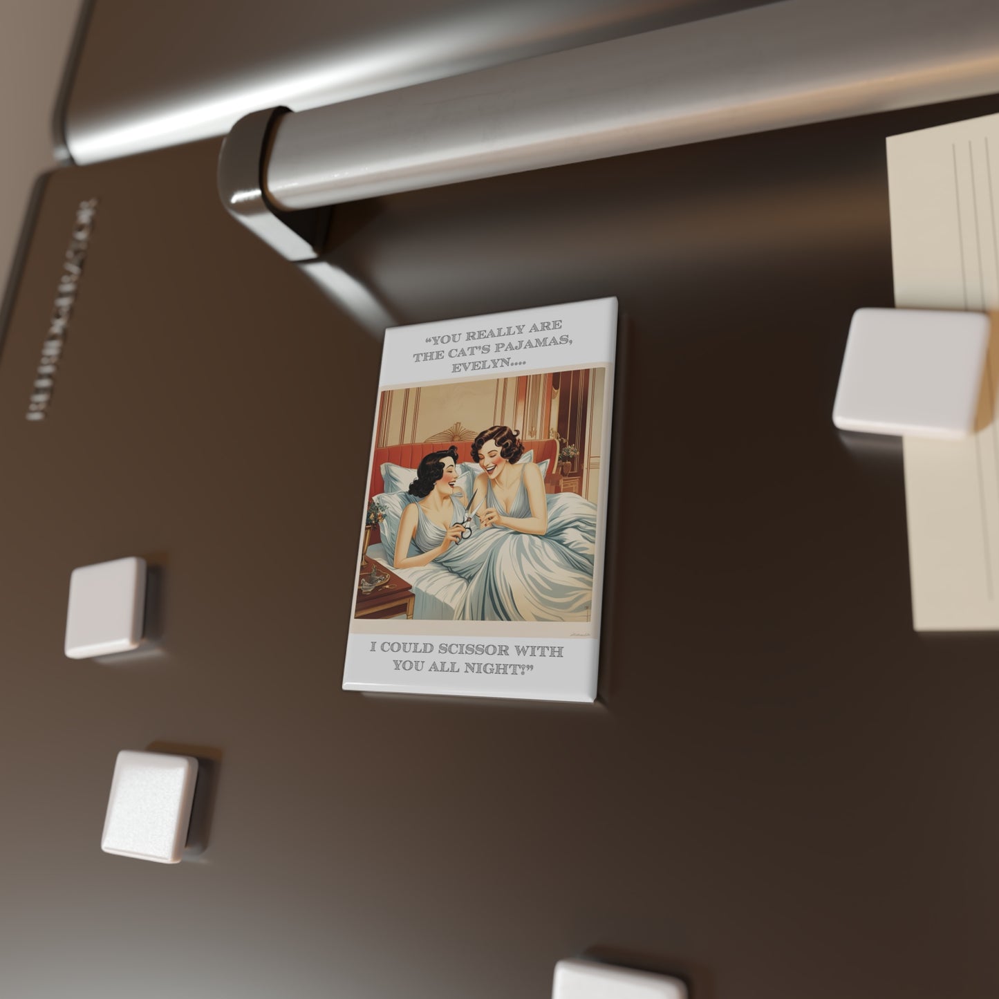 Attraction Magnet - "The Cat's Pajamas" - Fun Décor for Friends