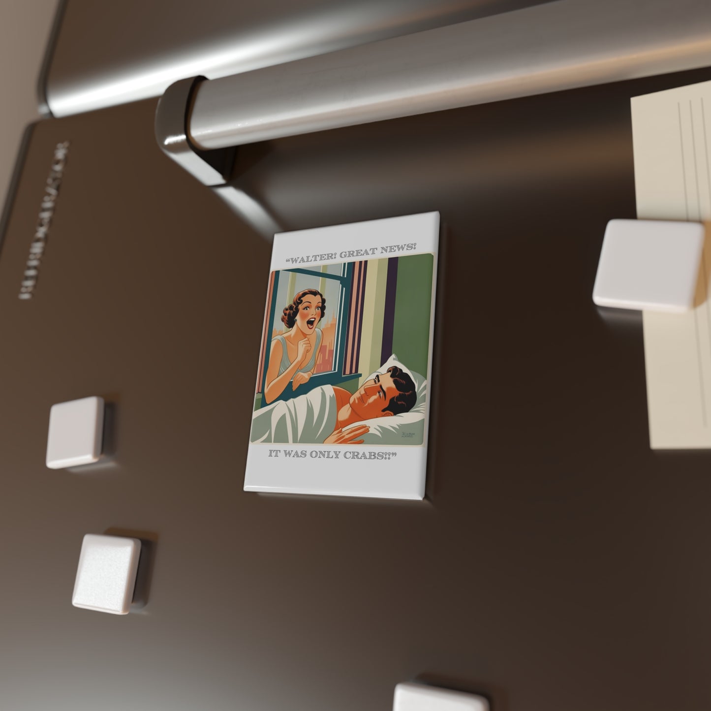 Attraction Magnet - "Great News" - Fun Décor for Friends