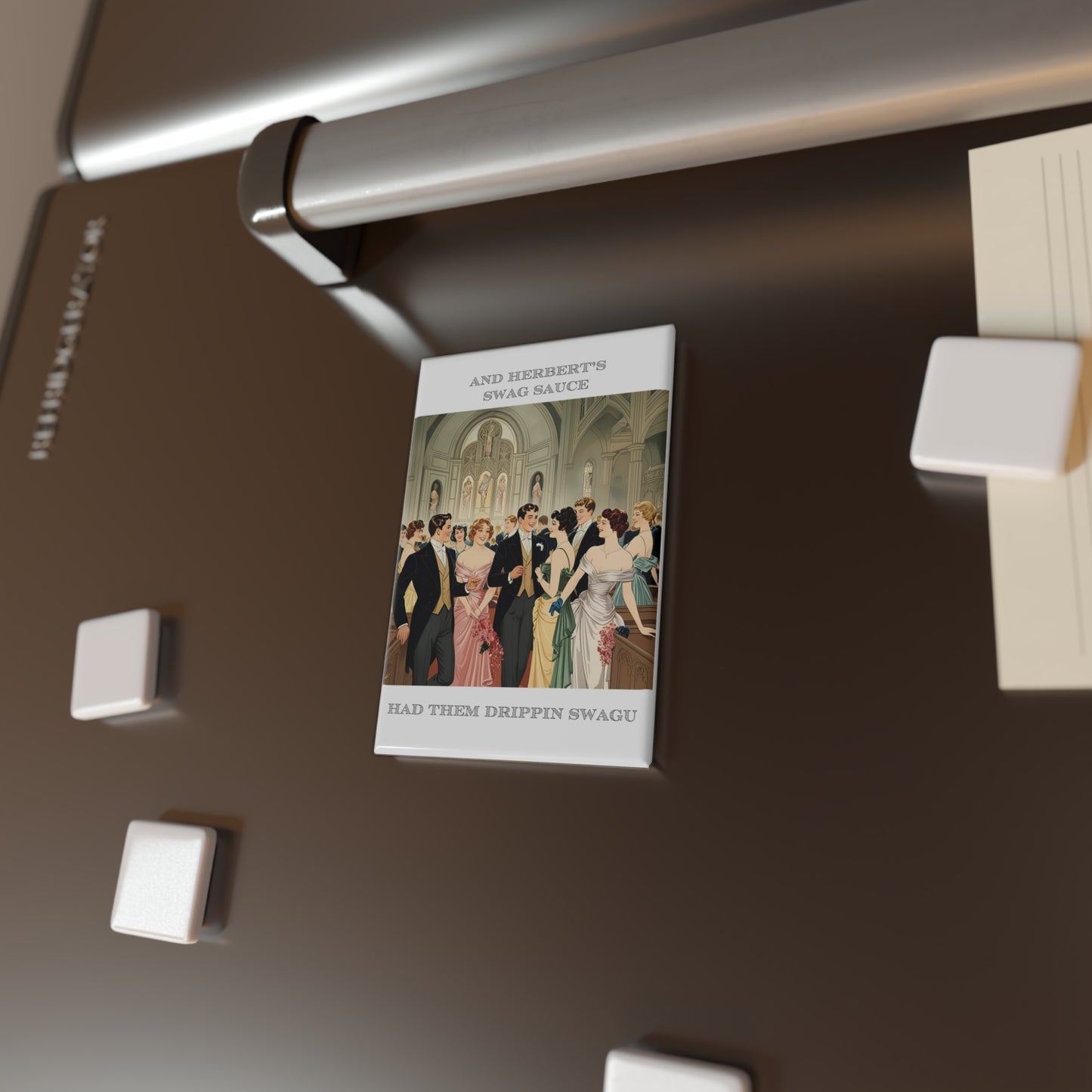 Humor Magnet - "Swag Sauce" - Fun Décor for Friends