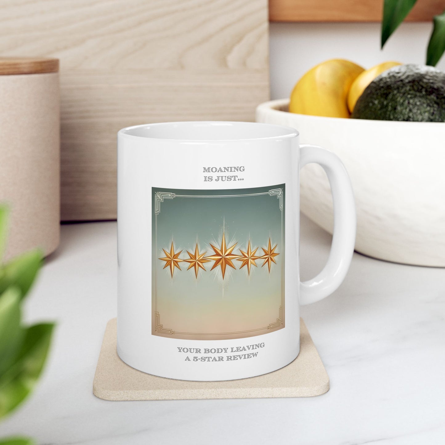 Hot Sips "5 Star Review" Mug - 11oz
