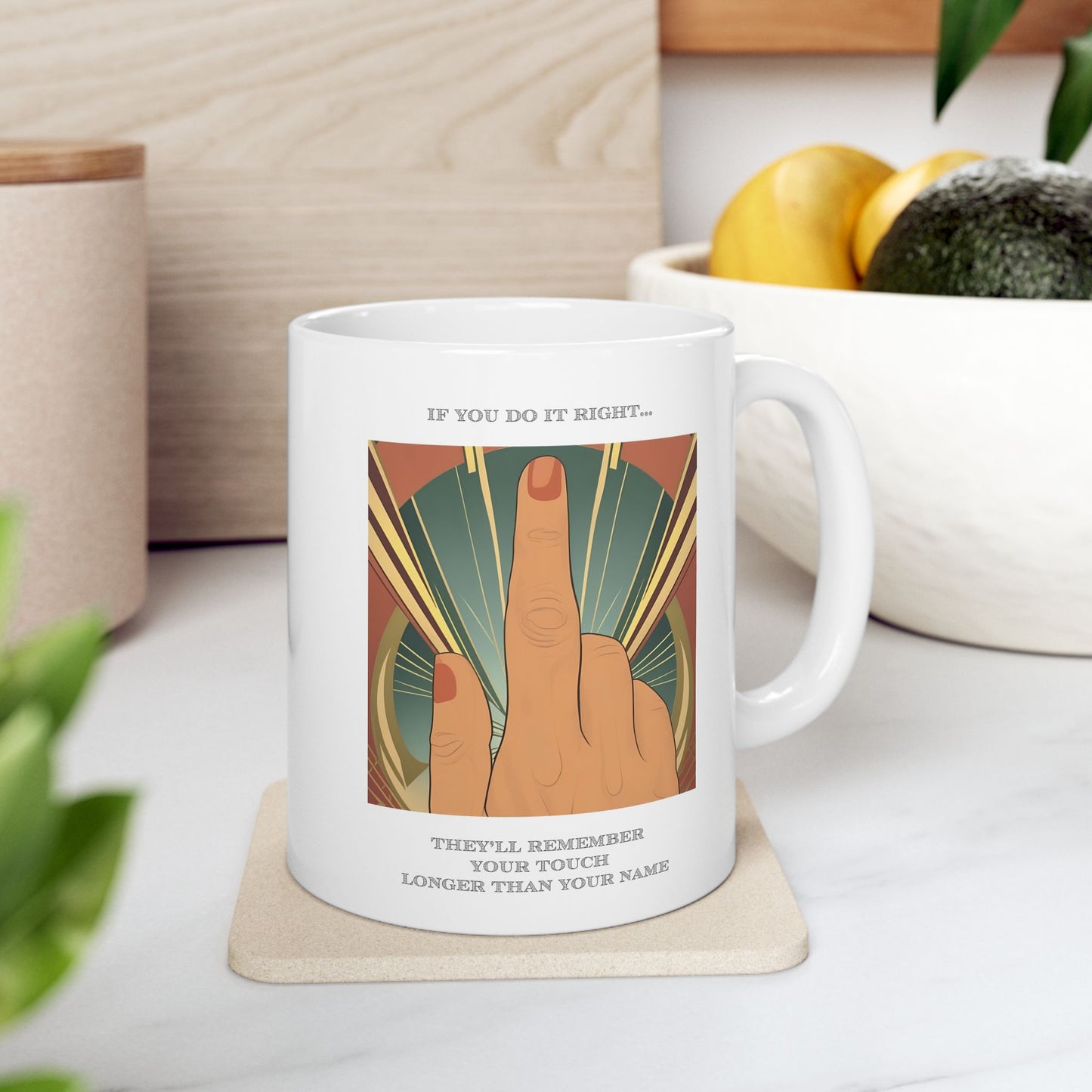 Hot Sips "Touch" Mug - 11oz