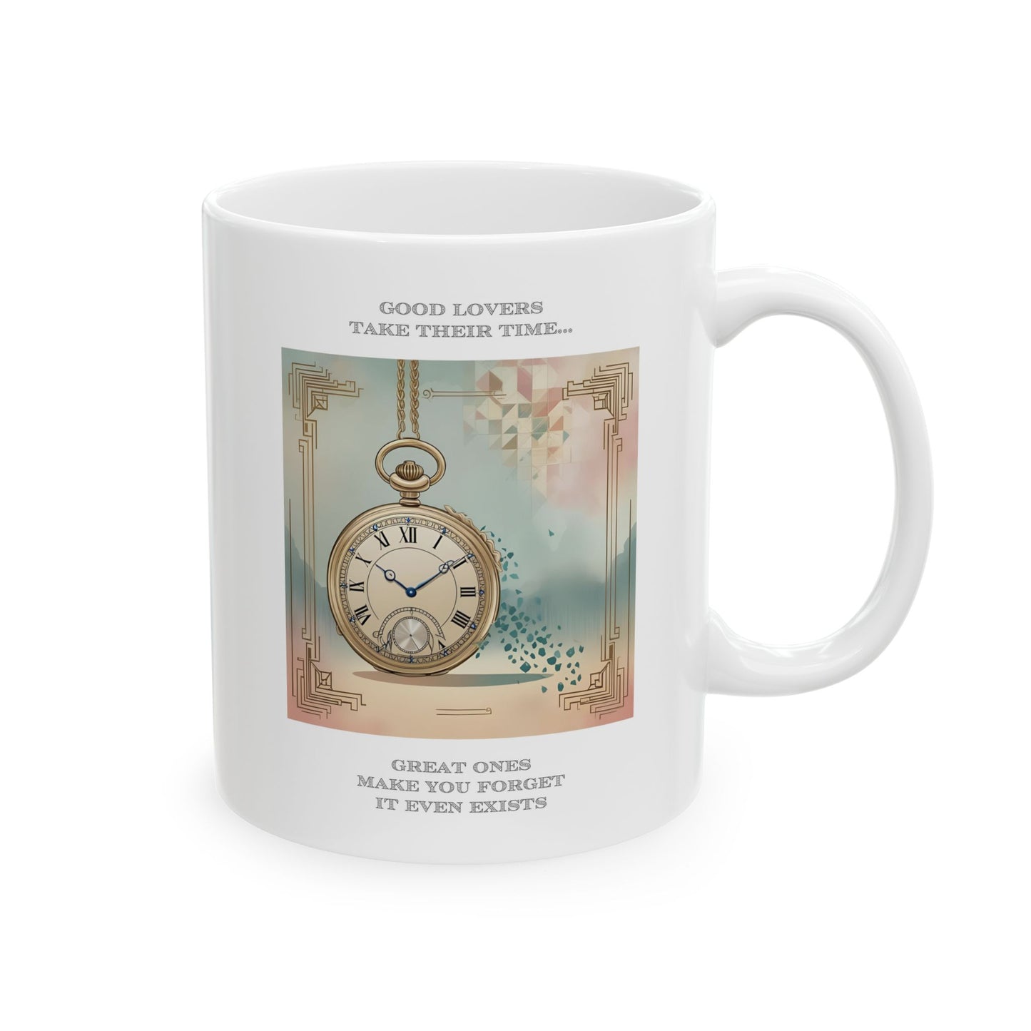 Hot Sips "Time" Mug - 11oz