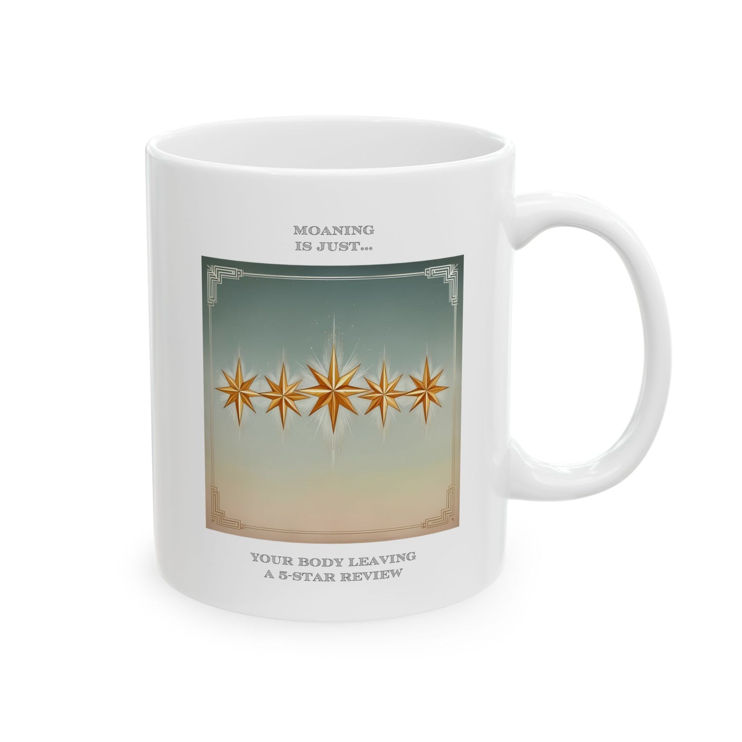 Hot Sips "5 Star Review" Mug - 11oz