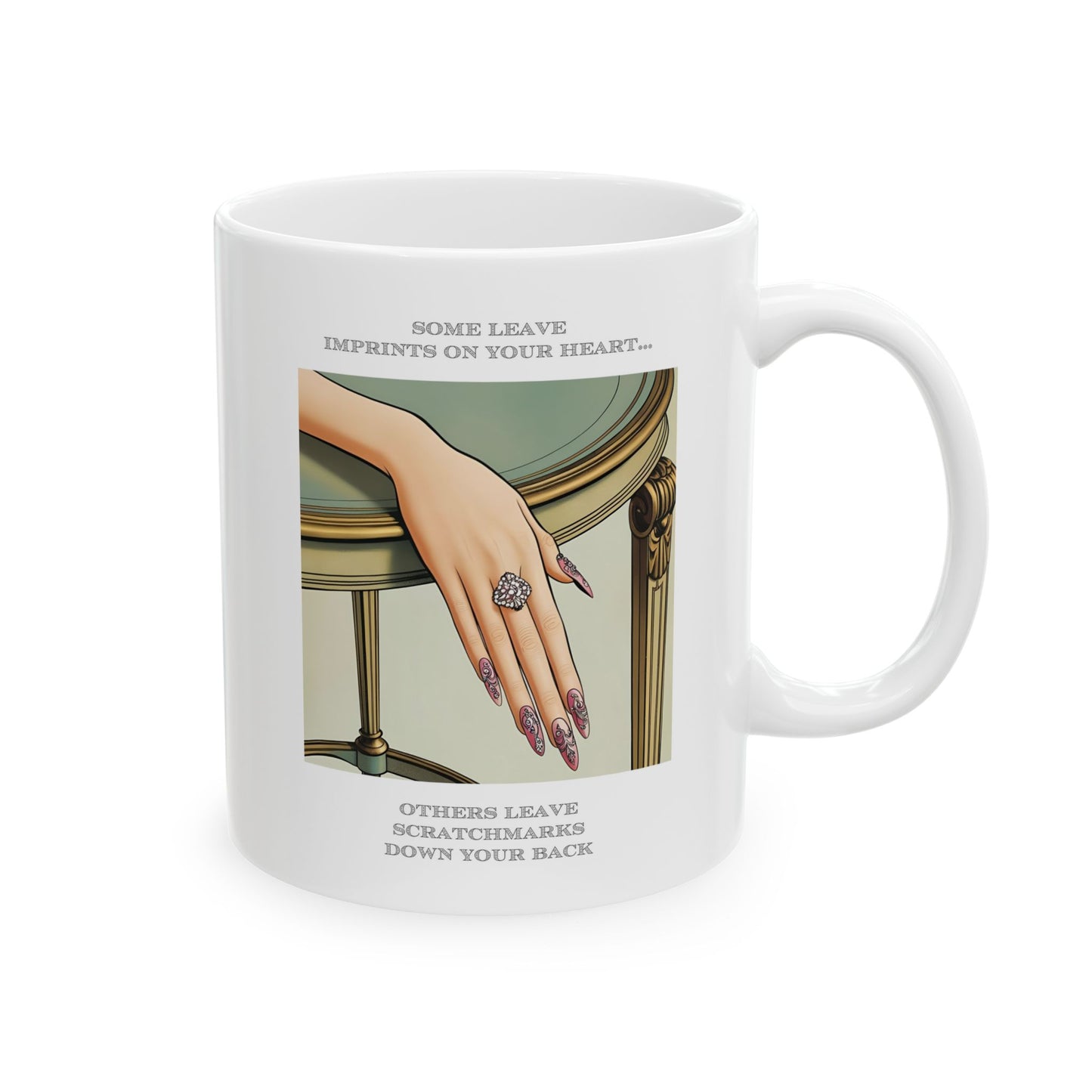 Hot Sips "Nails" Mug - 11oz