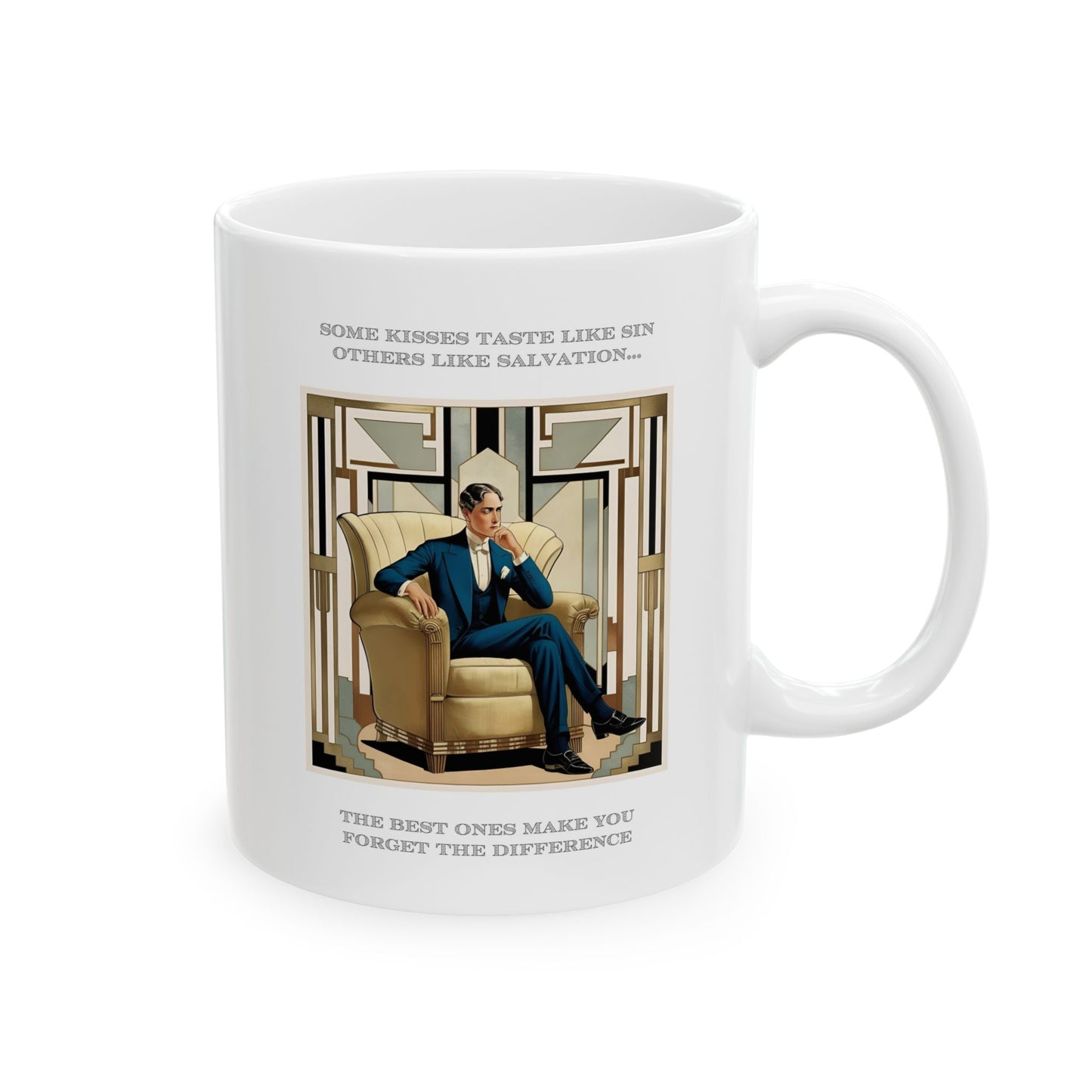 Hot Sips "Kisses" Mug - 11oz